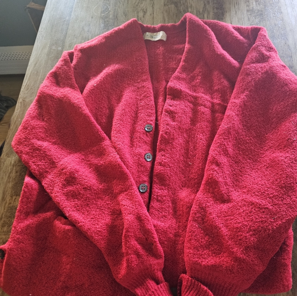 Vintage ALPACA WOOL CARDIGAN